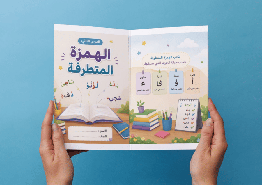 مطوية الهمزة المتطرفة