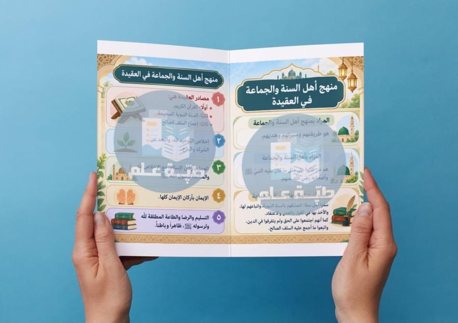 مطوية منهج المسلم في الاعتقاد