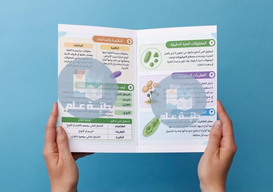 مطوية عمليات الحياة في المخلوقات الحية الدقيقة