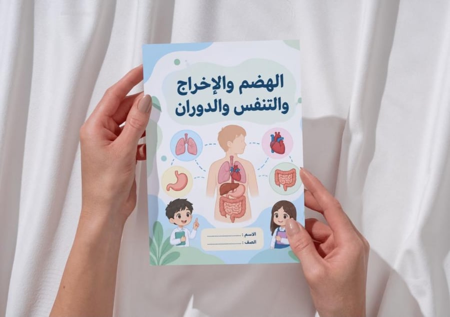 مطوية الهضم و الإخراج و التنفس و الدوران