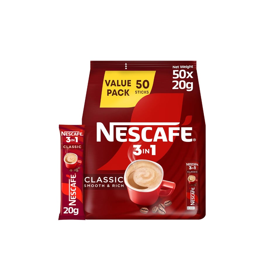 نسكافيه 3*1 كلاسيك 50 ظرف