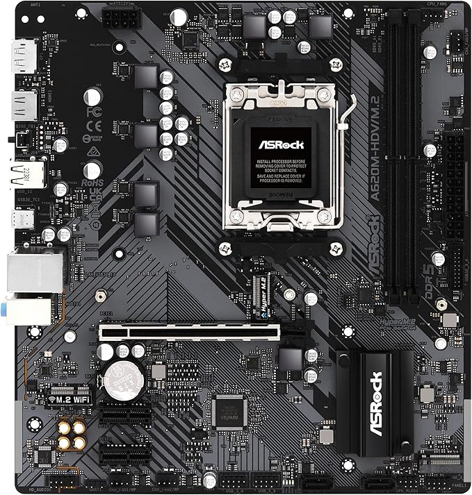 ASROCK A620M-HDV DDR5 motherboard