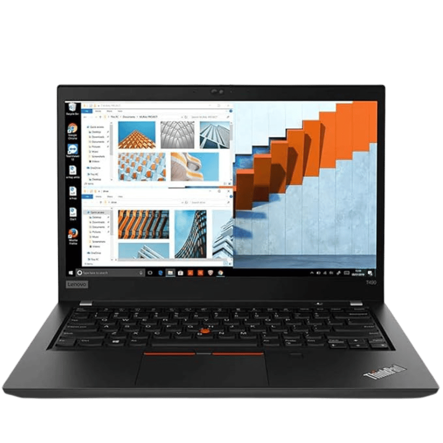 لابتوب لينوفو Lenovo T490 | شاشة لمس + بصمة | معالج Intel Core i5 الجيل الثامن | رام 16GB | هارد SSD 256GB | سعر مميز و معقول(مجدد)