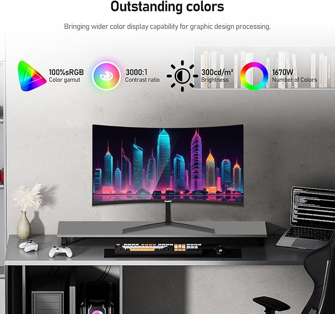 شاشه MICRO CURVED 27 VA200HZ MD0127