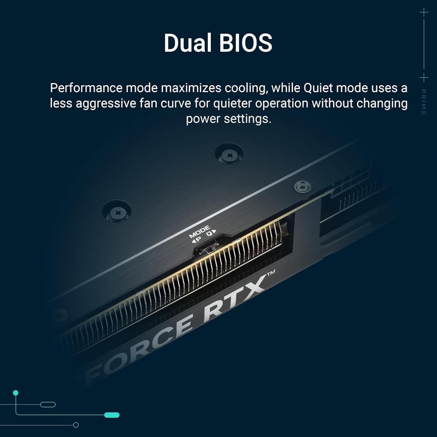 ASUS PRIME RTX 5060 TI 8GB 3X OC كرت شاشه