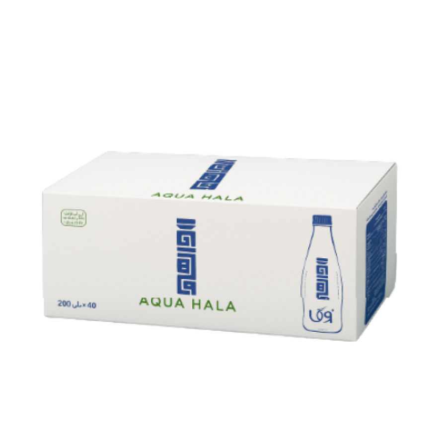 Aquahela water carton 200 ml - 48 packs