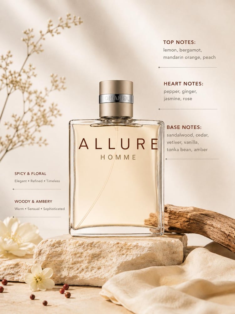 عطر خشبي عطري كلاسيكي وانيق