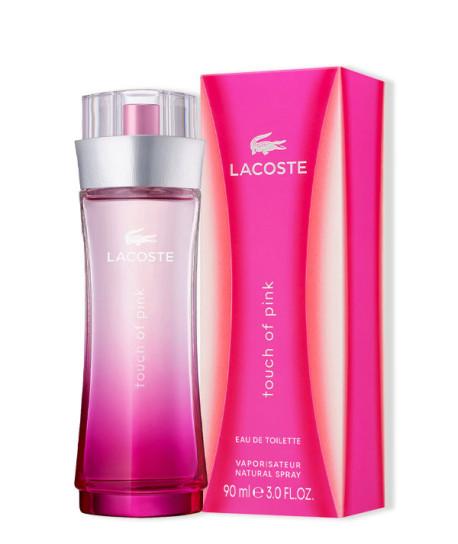 عطر لاكوست تاتش اوف بينك للنساء او دو تواليت 90 مل