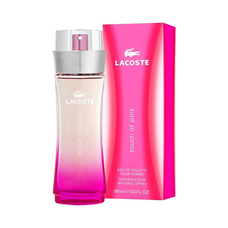 عطر لاكوست تاتش اوف بينك للنساء او دو تواليت 90 مل