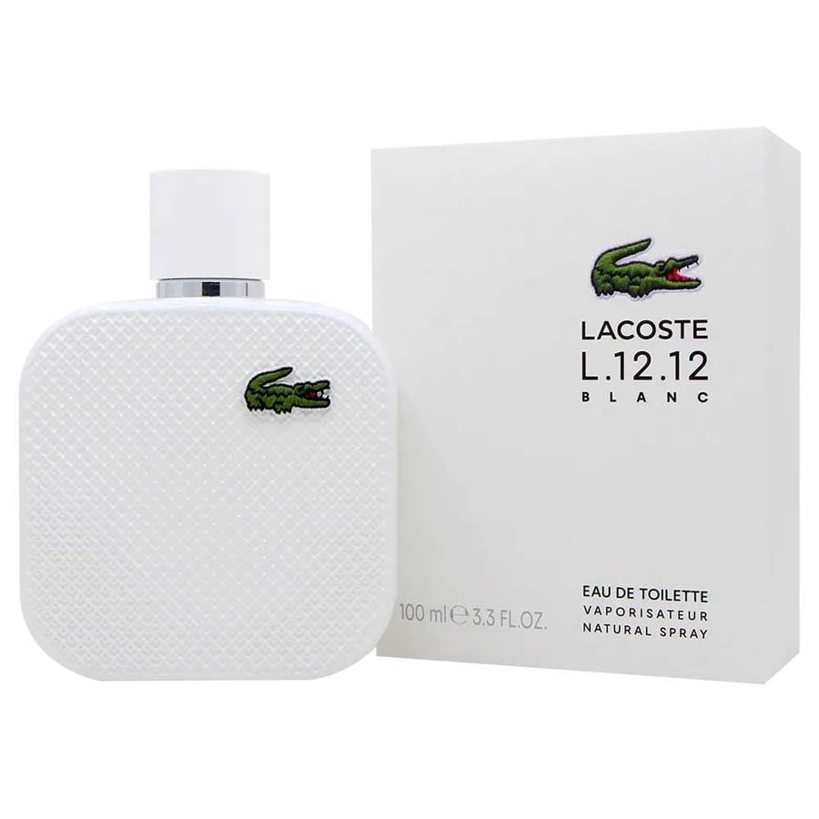 عطر لاكوست ال 12 12 بلانك وايت للرجال او دو تواليت 100 مل
