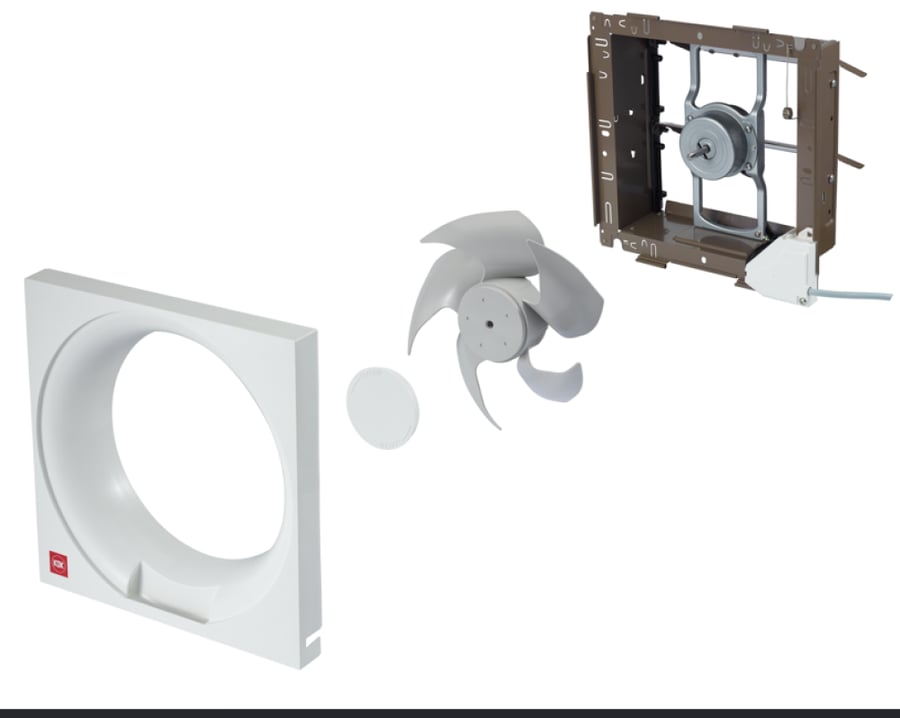 KDK - 30AUA - WALL MOUNT EXHAUST FAN - 22V - مروحة شفط