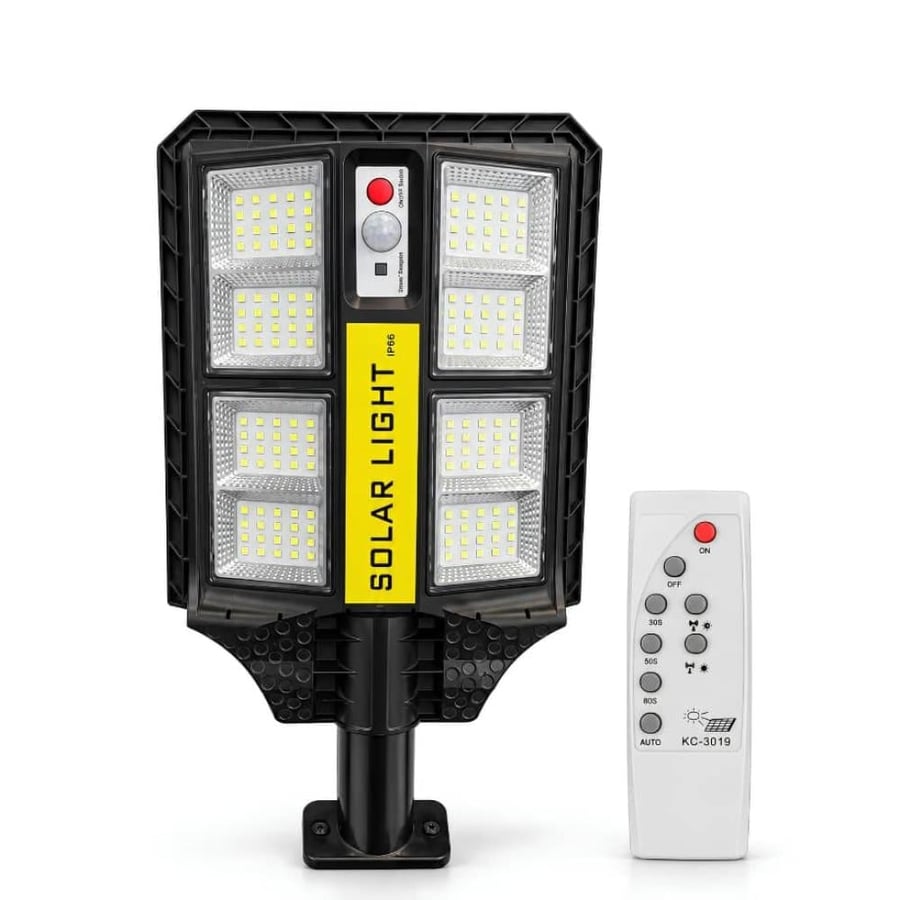 كشاف شارع شمسي 40 واط LED بحساس حركة وريموت
