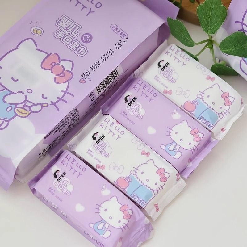 مناديل مبللة Hello Kitty