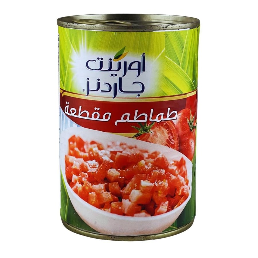 طماطم مقطعة 400 جم - اورينت جاردنز