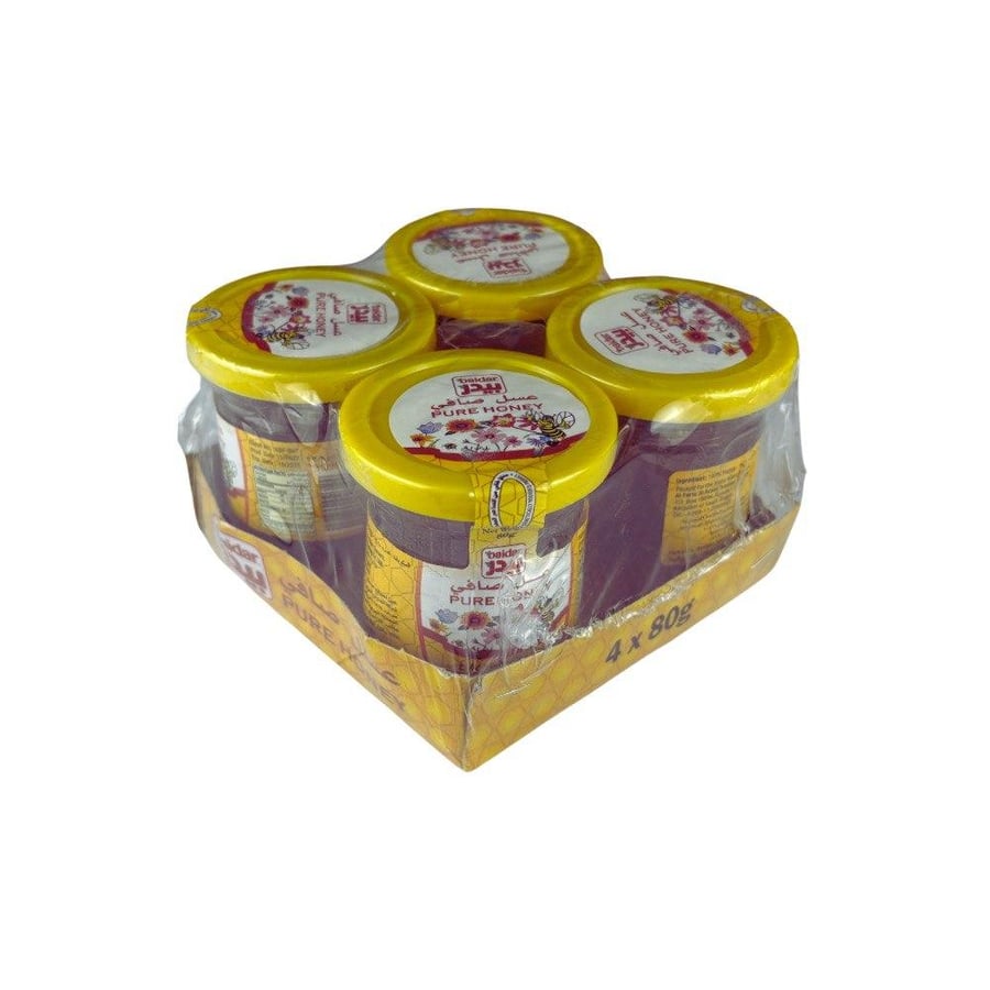 عسل صافي - بيدر  4*80 جم