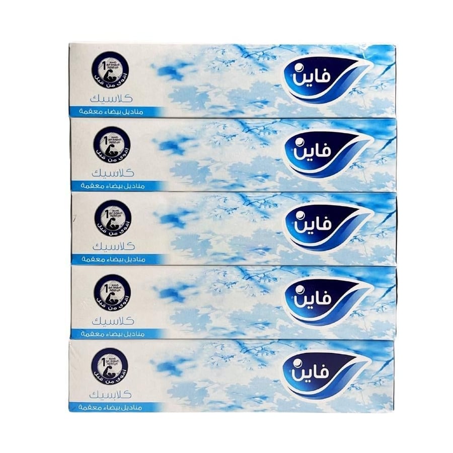 مناديل فاين 5 عبوات