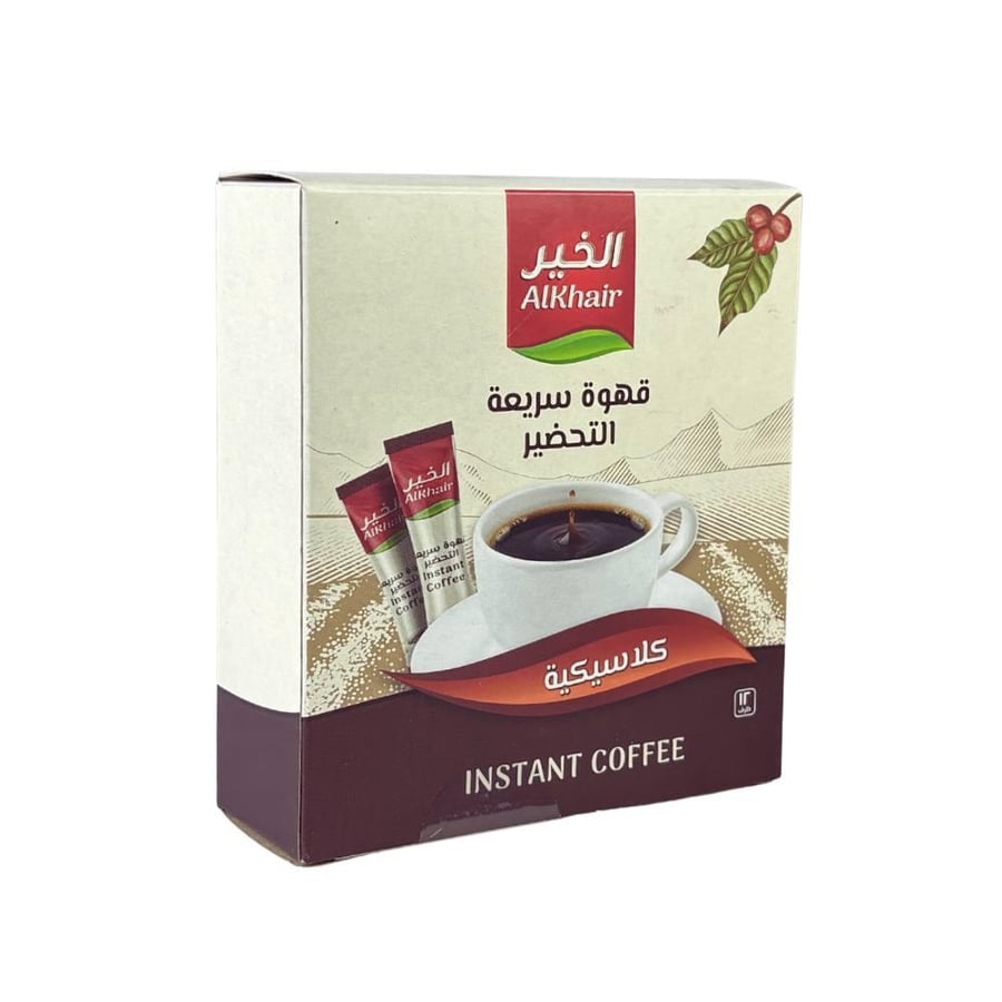 قهوة سريعة التحضير  24  جم  الخير