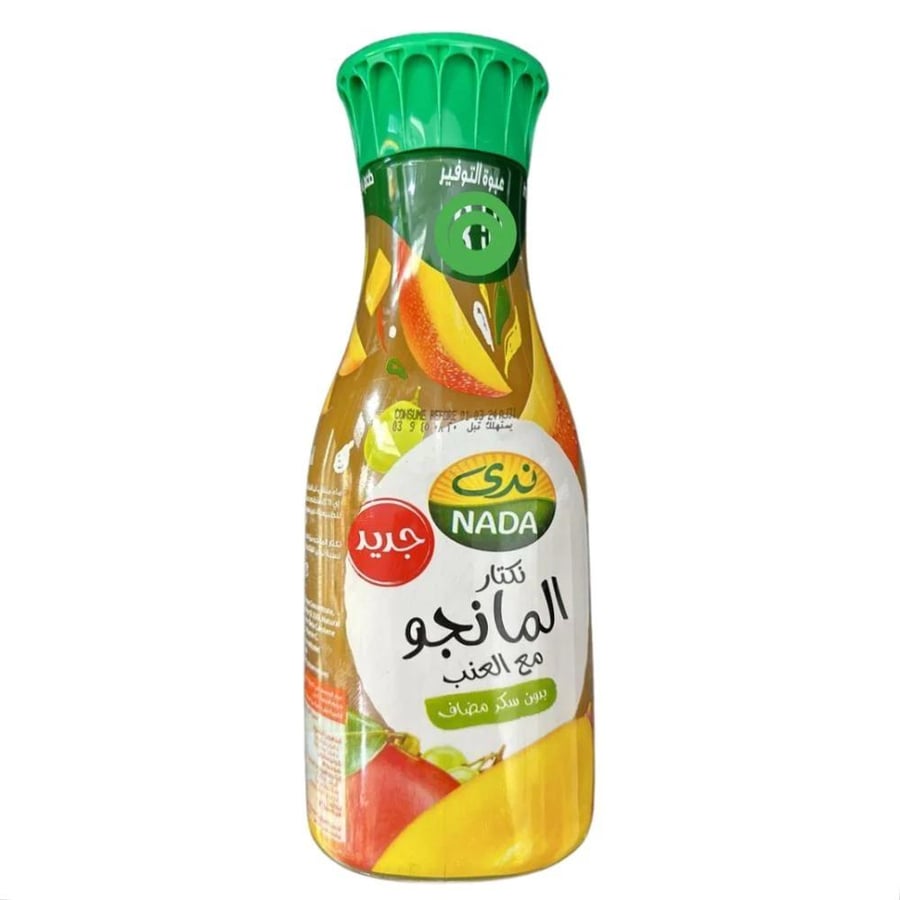 نكتار المانجو مع العنب  1.3 لتر ندى