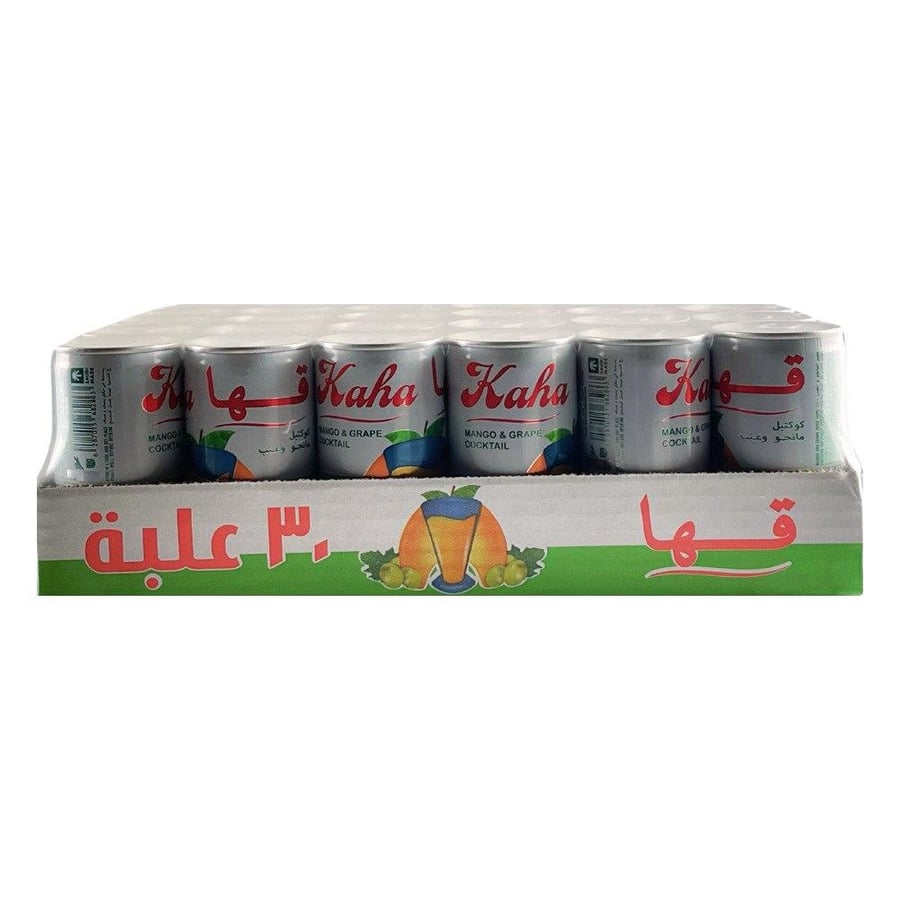 كوكتيل مانجو وعنب 30 * 250 مل - قها