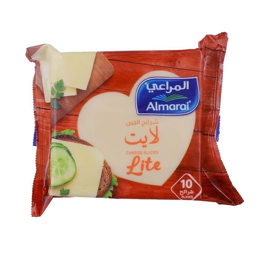 شرائح الجبن لايت شيدر - 200 جم