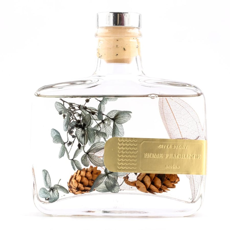 فواحة عطر بالأعواد في حامل زجاجي برائحة الزهور البرية والعسل والموز عدد القطع 2