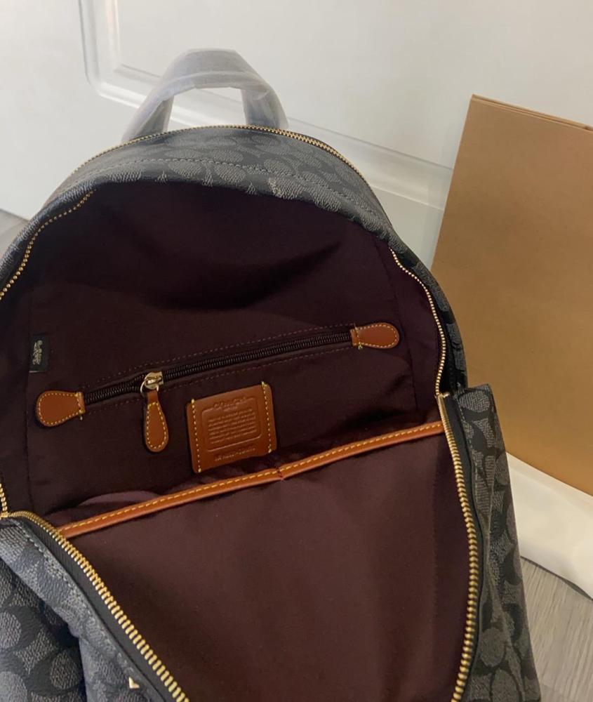 شنطة ظهر COACH Signature | حقيبة فاخرة وعملية