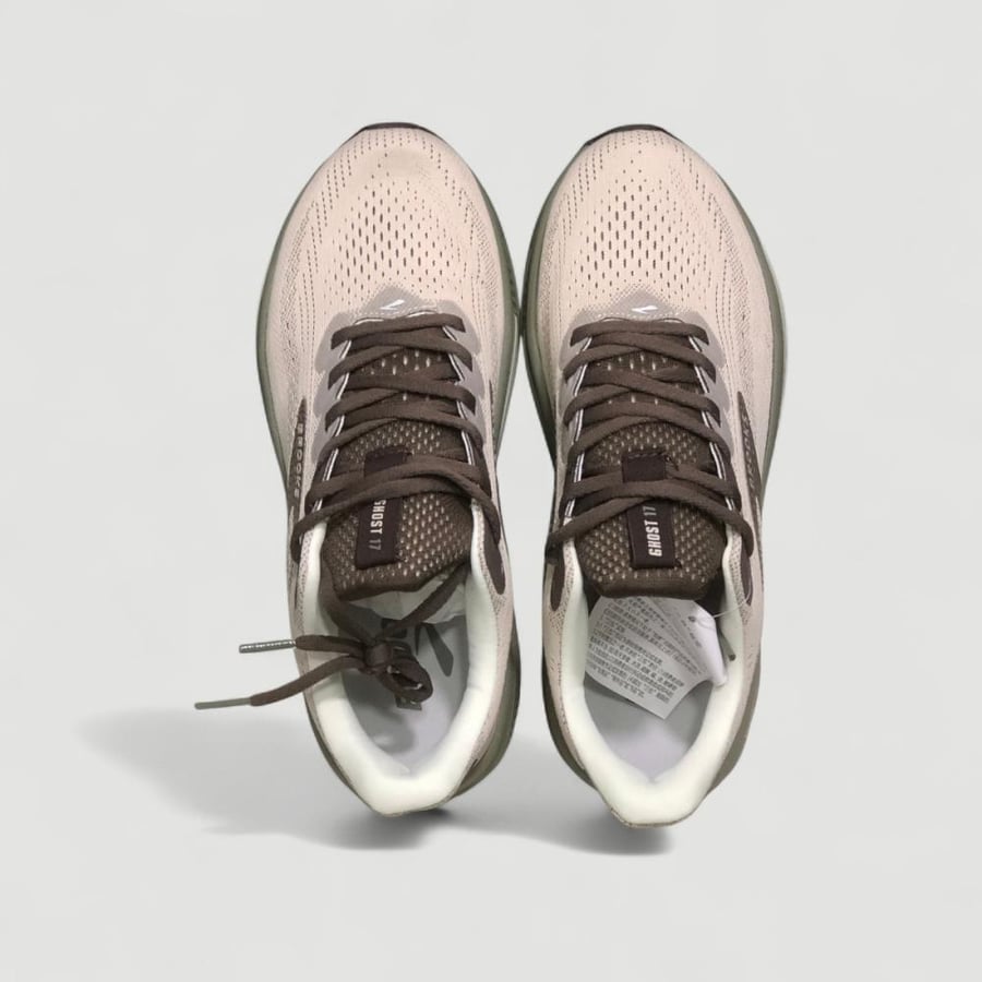 حذاء بروكس جوست 17 | Brooks Ghost 17 Chateau Grey Brown Olive