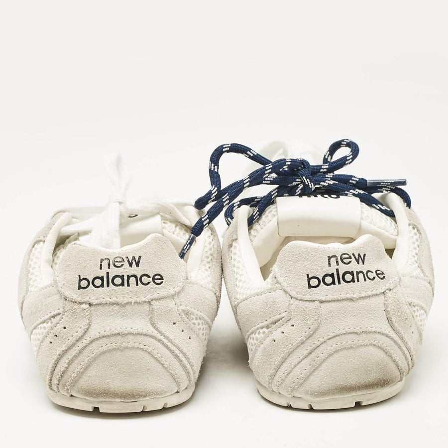 Miu Miu X New Balance WhiteGrey Mesh and Suede 530