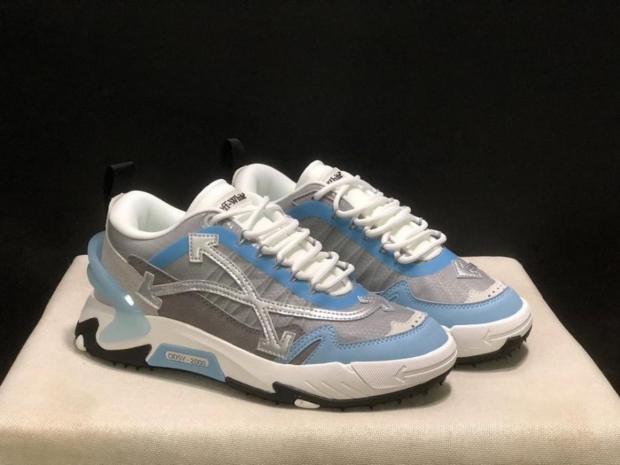 Off-White ODSY-2000 Silver Tone / Sky Blue