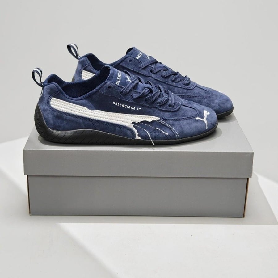 Puma x Balenciaga Speedcat Navy