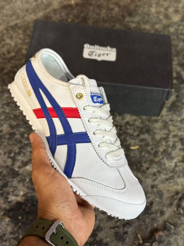 Onitsuka Tiger Mexico 66 White/ Blue/ Red/ Gold