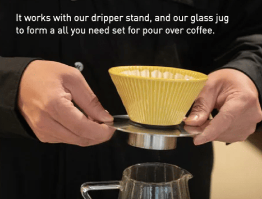 قمع الترشيح V60 لوفرامكس المسطح | Loveramics flatbed drip