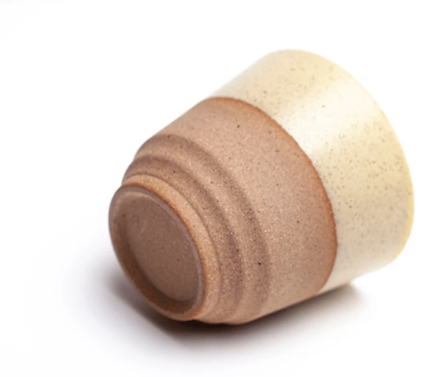 كوب سيراميك بقاعدة طينية - 120 مل | CUP CERAMIC