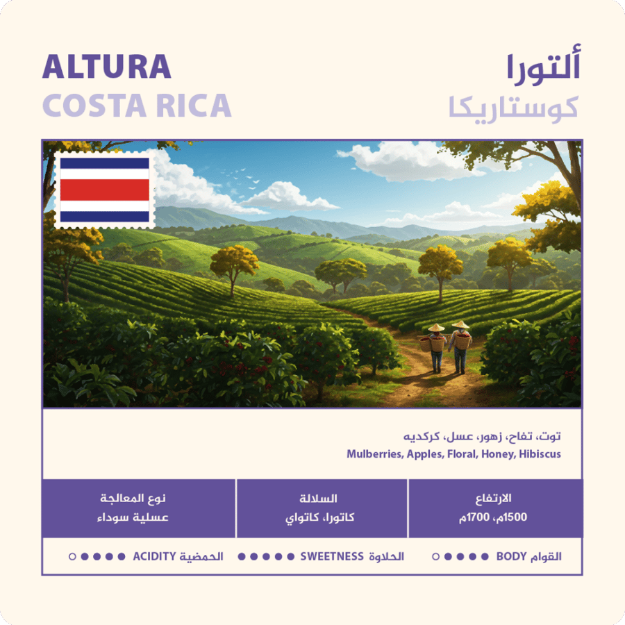 كوستاريكا التورا عسلية - نهج | Altura