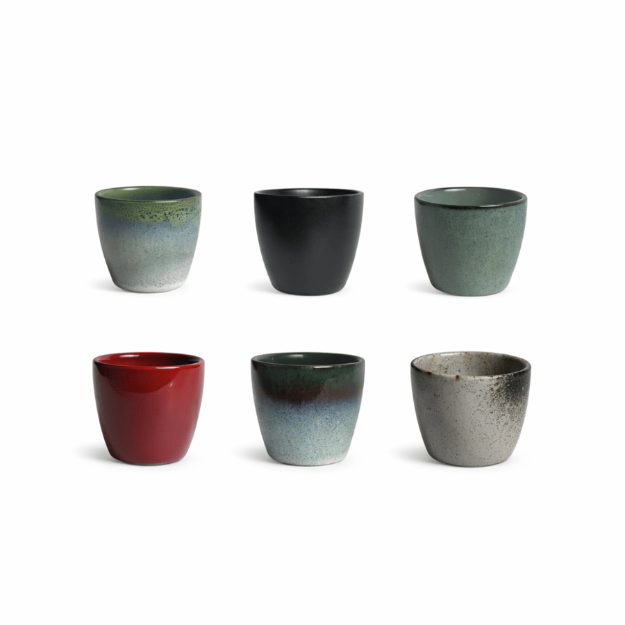 كوب سيراميك - حجري ملون 150 مل | الوان متعددة
