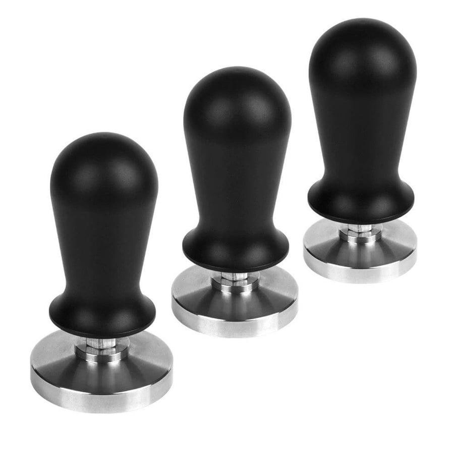 مكبس اسود تامبر بضغط ثابت مقاسات متعددة | Stainless Steel Tamper