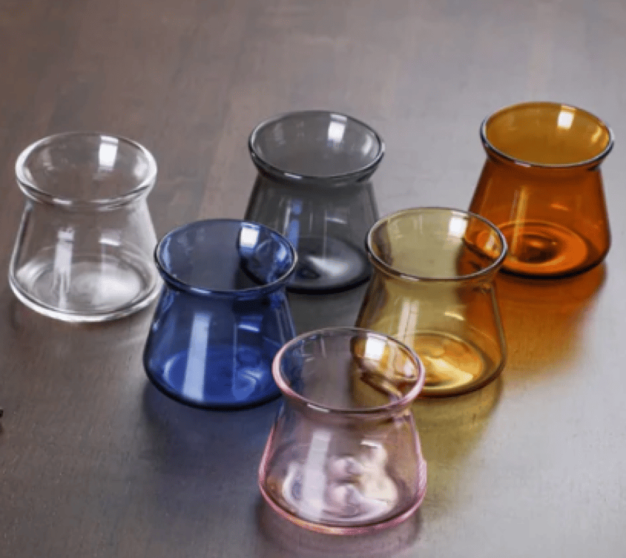 كوب اسبريسو زجاج - 4 الوان | Glass Espresso Cup