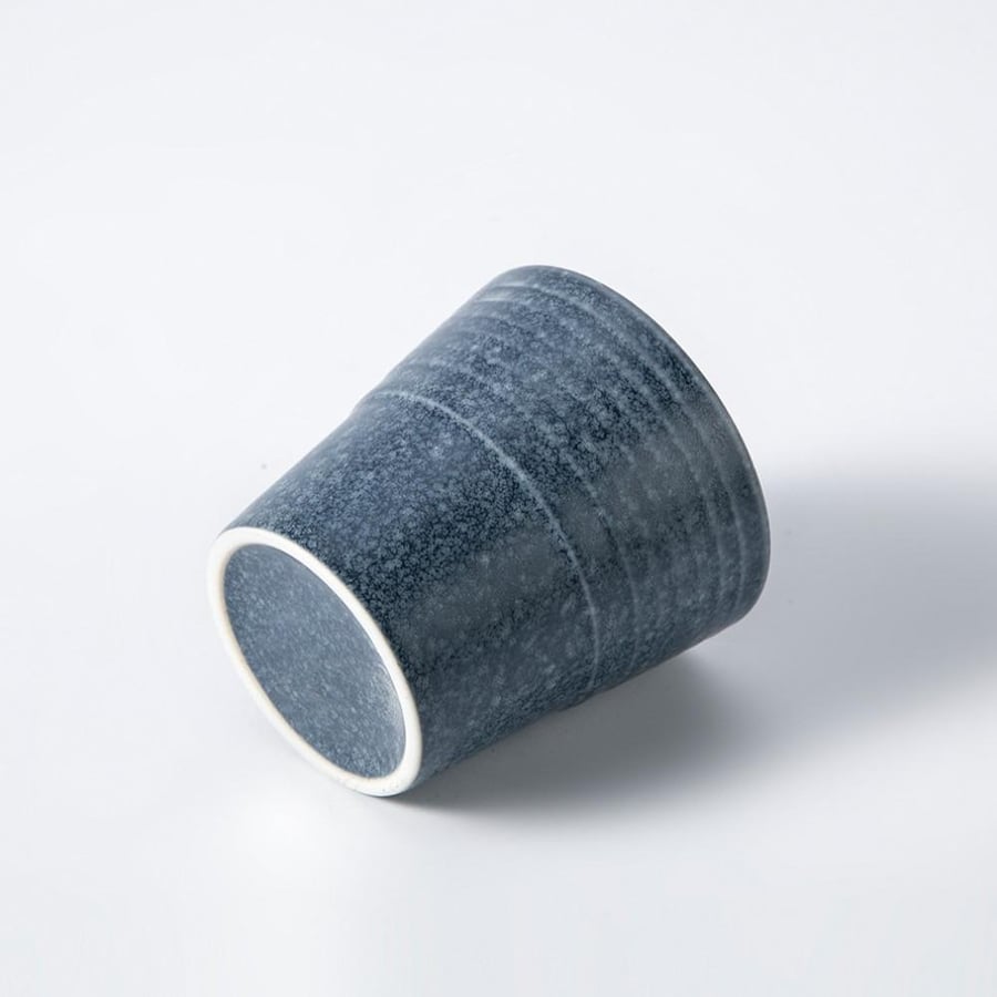 كوب راجو 180 مل كحلي منقط | CUP CERAMIC