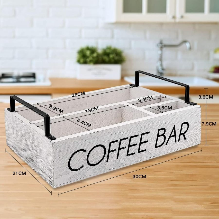 منظم ركن القهوة - لونين | Coffee Bar Organizer