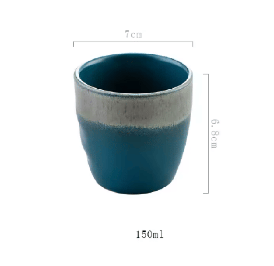 كوب سيراميك برسومات مختلفة - 150 مل | خيارات متعددة