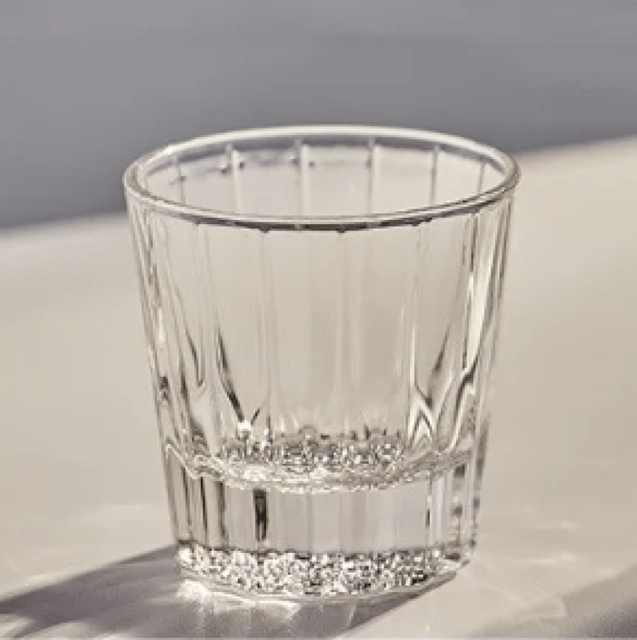 كوب زجاجي كريستال 200 مل - الوان متعددة | Glass CUP