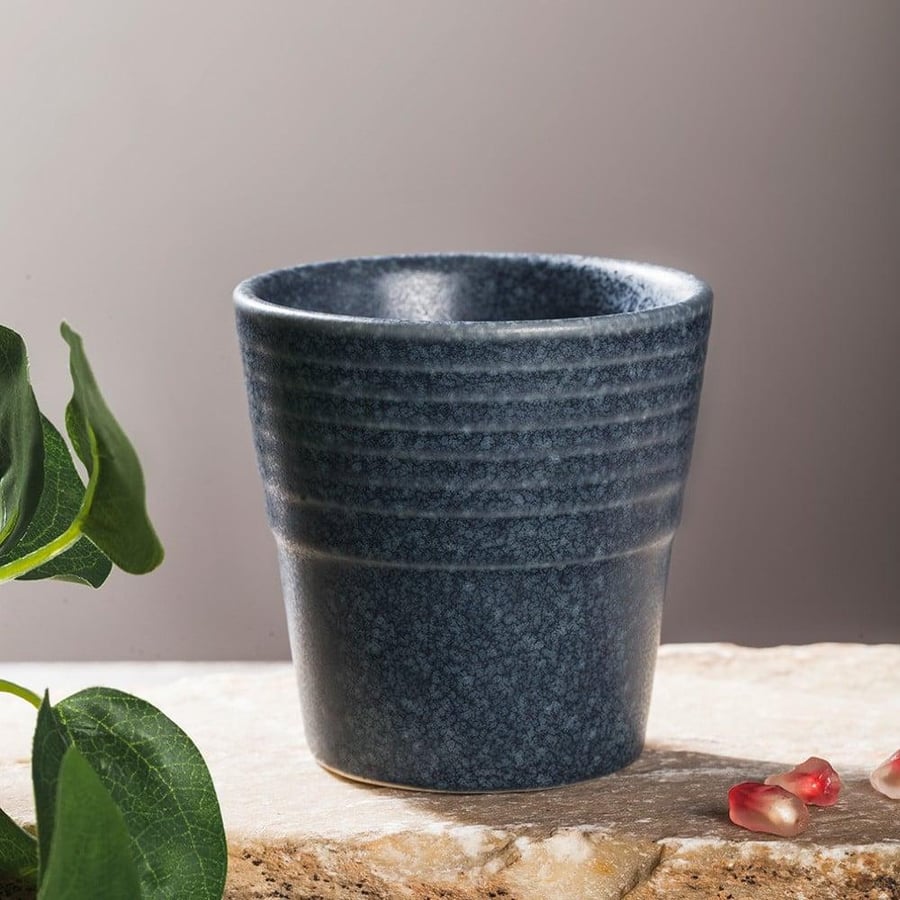 كوب راجو 180 مل كحلي منقط | CUP CERAMIC