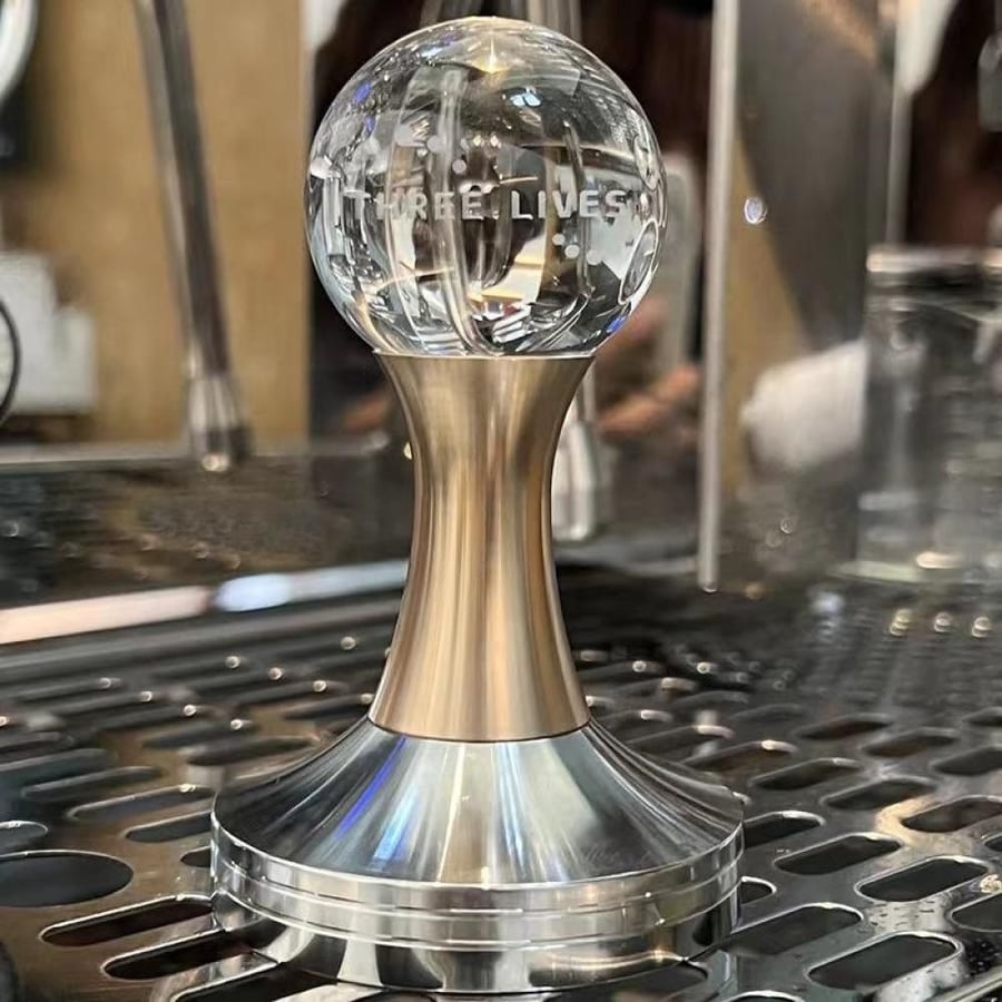مكبس قهوة تامبر شفاف | Stainless Steel Tamper