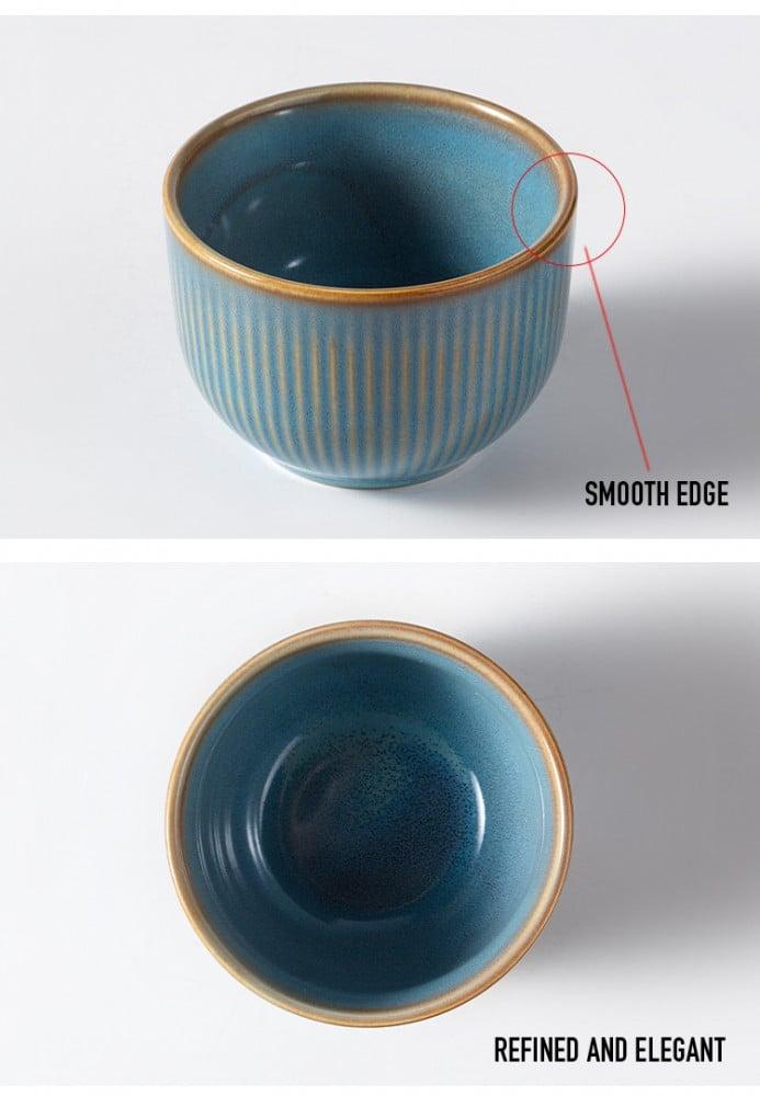 كوب حوض البحر مع صحن 180 مل | CUP CERAMIC