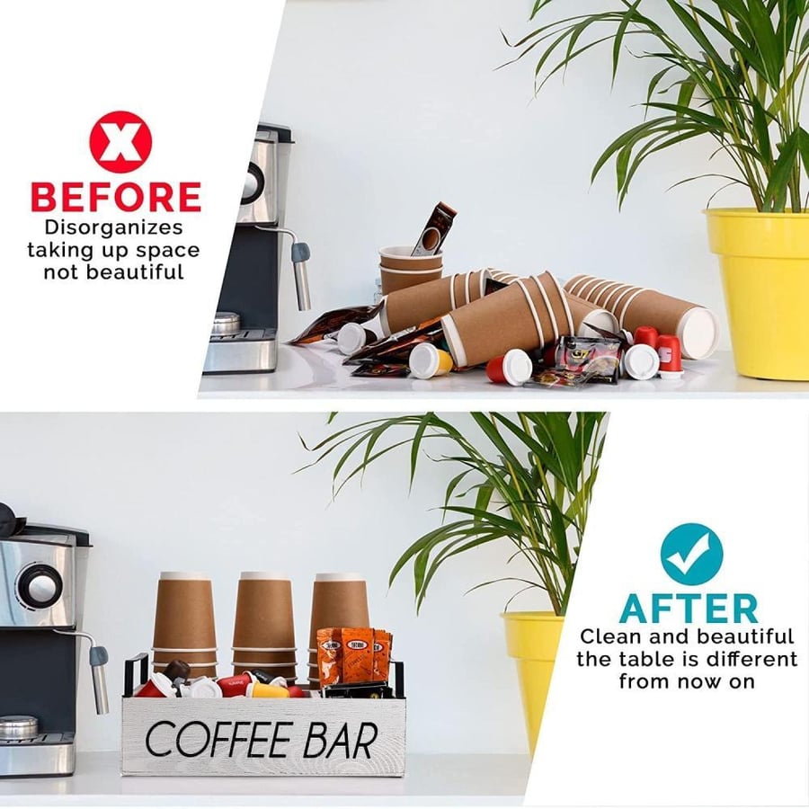منظم ركن القهوة - لونين | Coffee Bar Organizer
