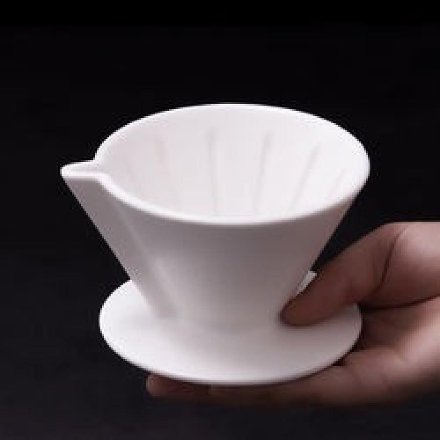 قمع تقطير V60 سيراميك صناعة يدوية - مقاس 01 | V60 Dripper