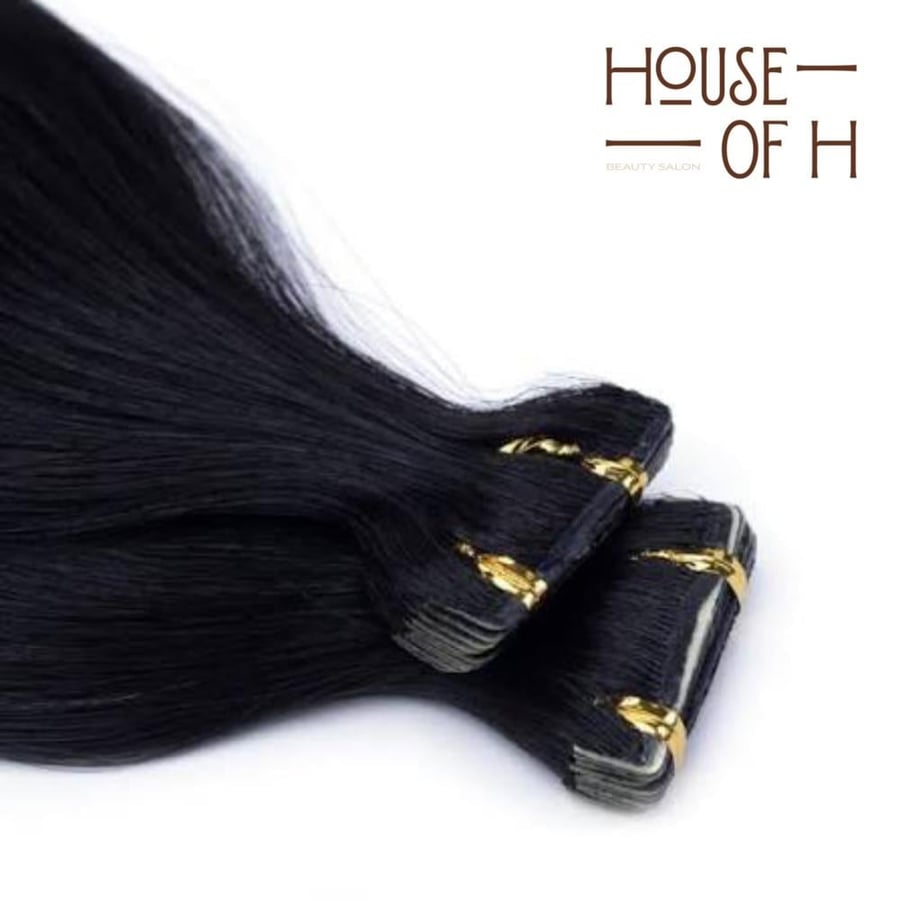 invisble tape hair ( straight ) التيب المخفي ( الناعم )