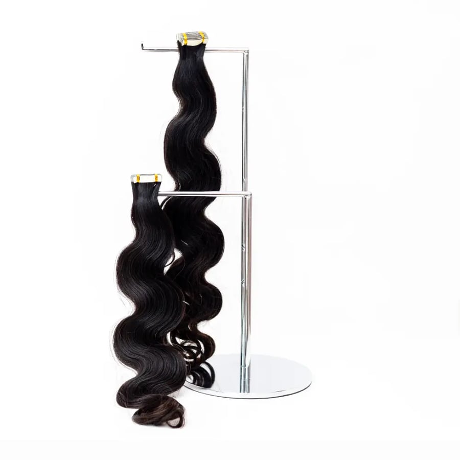 tape hair extantion  ( natural wavvy) اكستينشن تيب ( ويفي طبيعي )