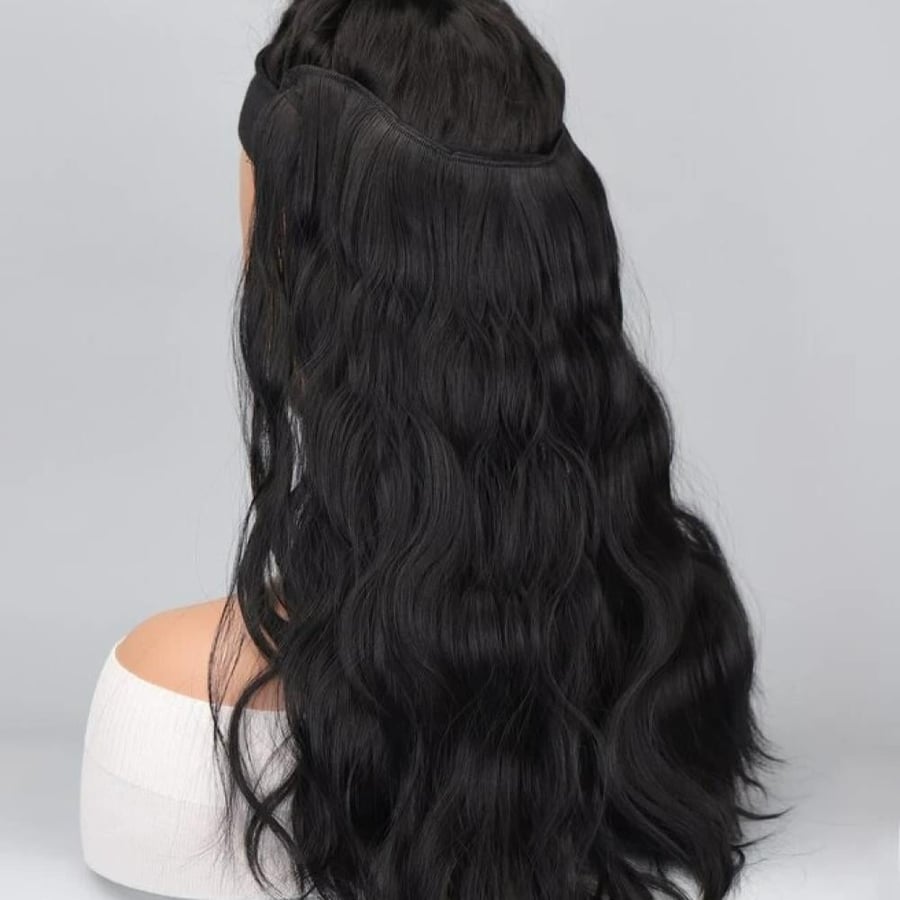 V clip ( nutural wavvy) كليب قطعة واحدة على شكل حرف v (ويفي طبيعي)