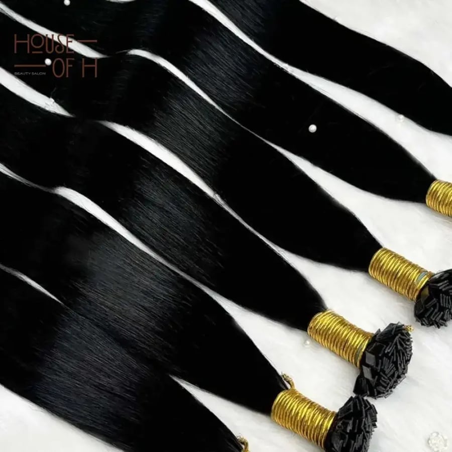 flat tip hair   ( wavvy )  اكستينشن فلات تيب ( ويفي  )